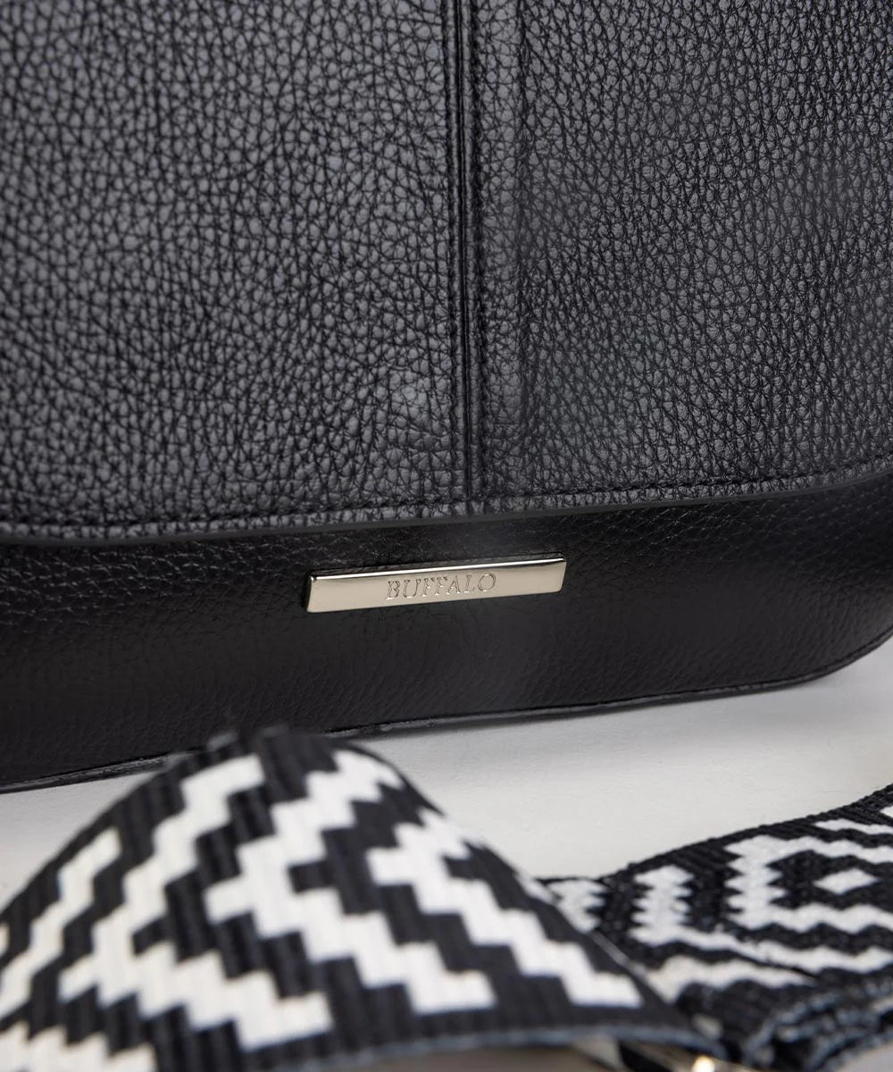 CRNA KOŽNA TORBA MELBURN | 249