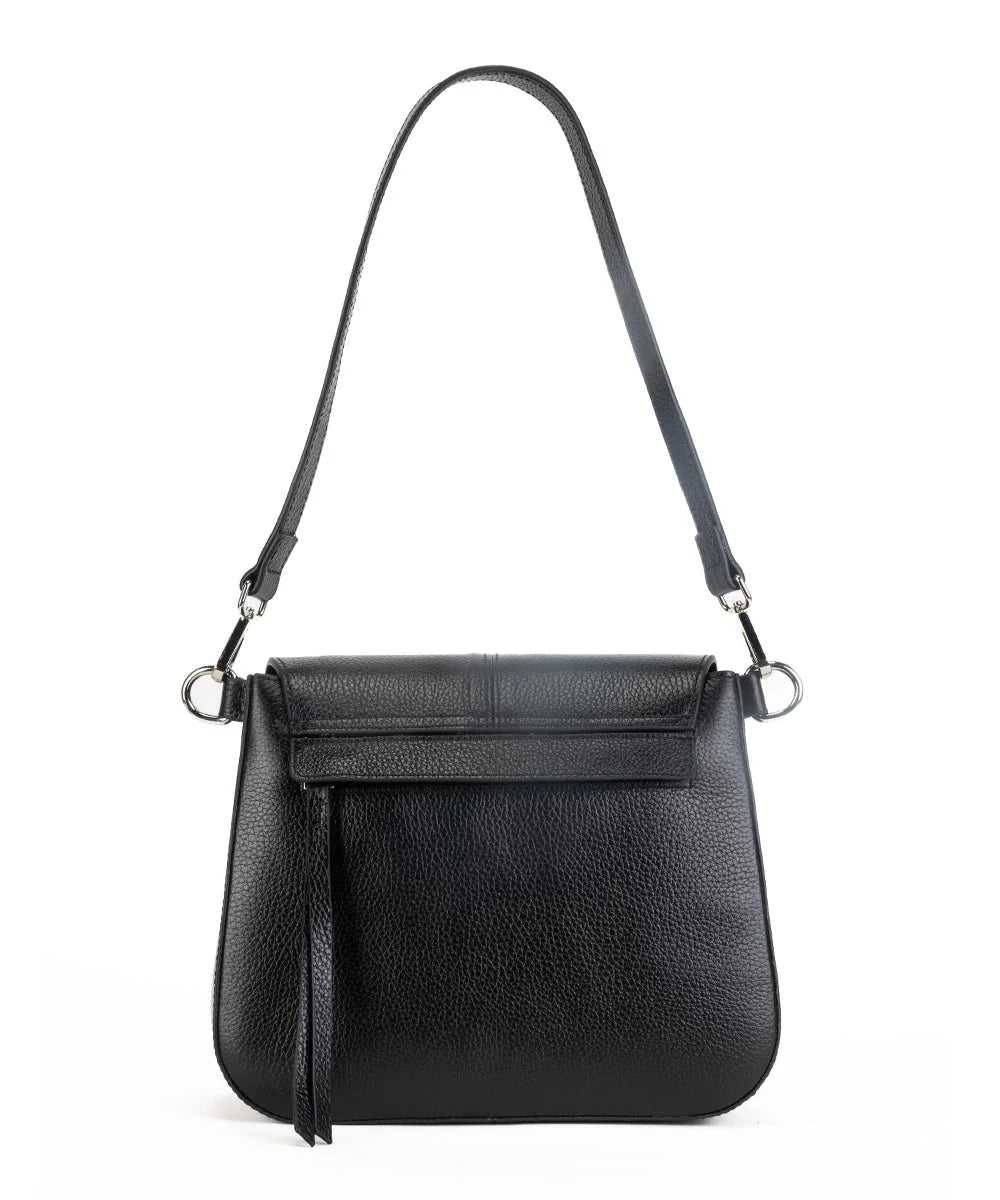 CRNA KOŽNA TORBA MELBURN | 249