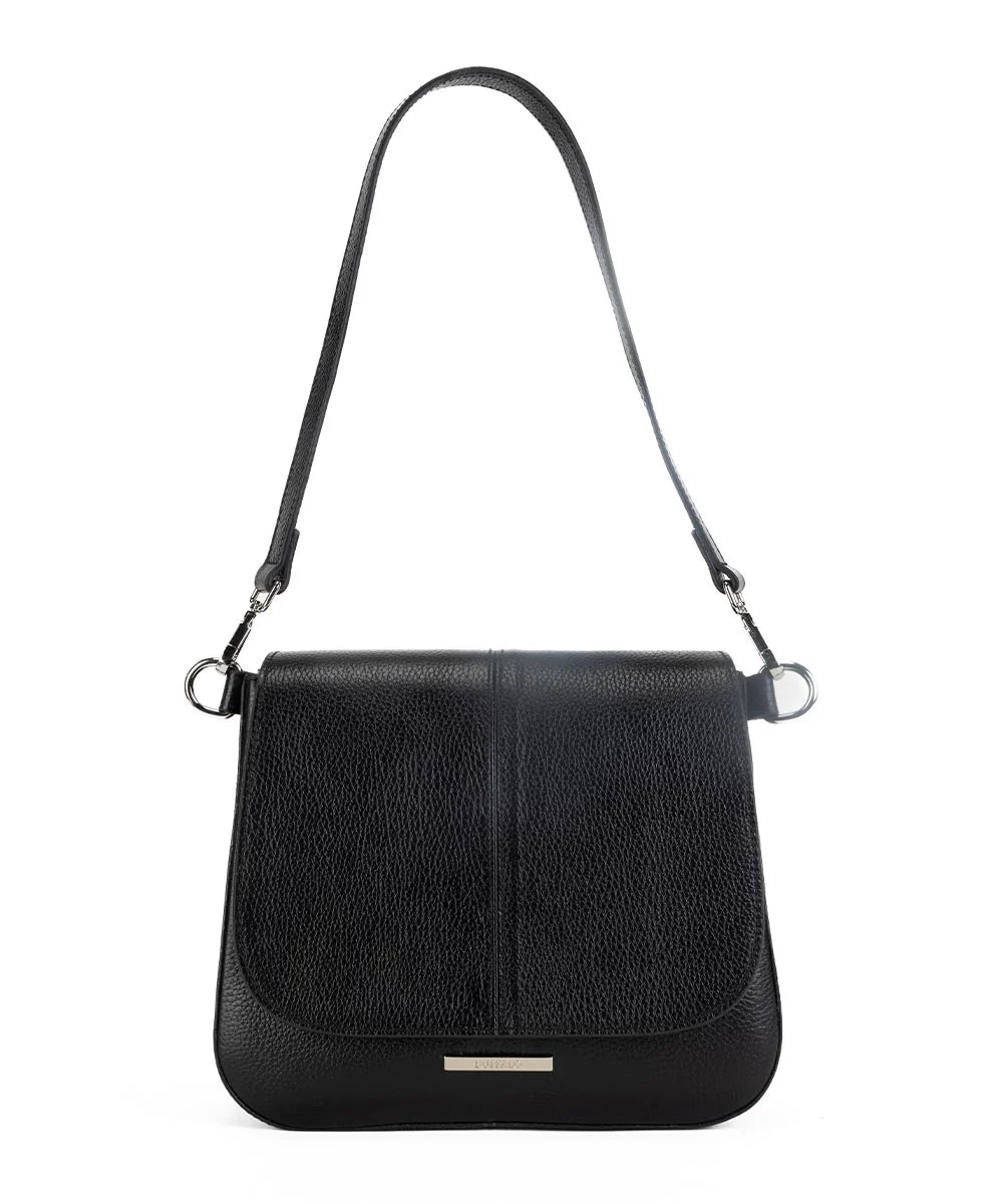 CRNA KOŽNA TORBA MELBURN | 249