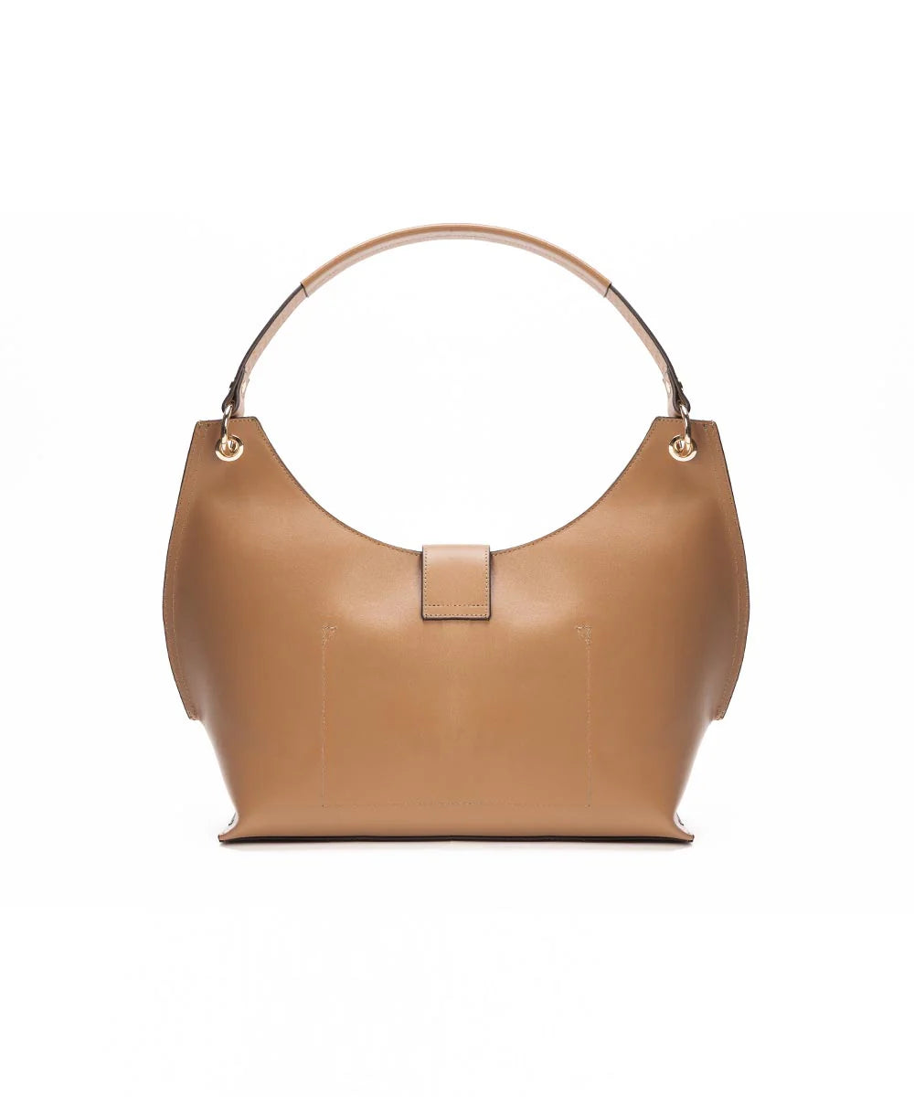 SVETLO BRAON TAŠNA TULA - ZLATO / 246