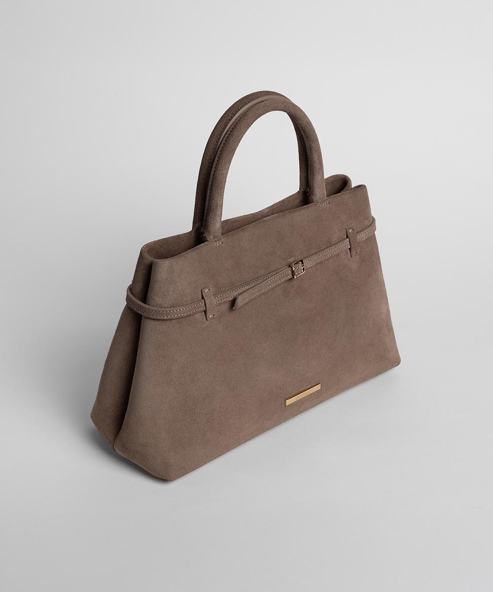 Bež velur tašna NERA / 255